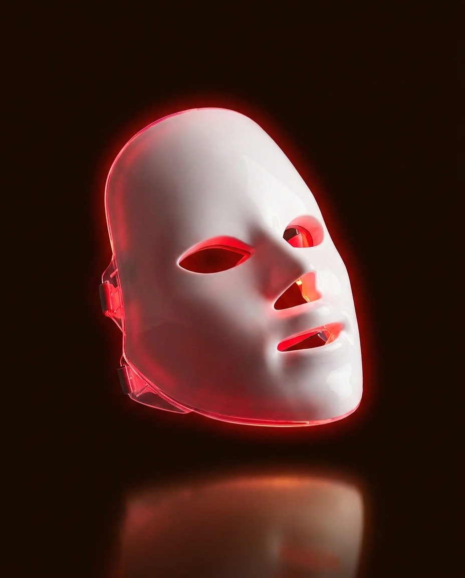 Masque LED RITUELSKIN, lueur rouge